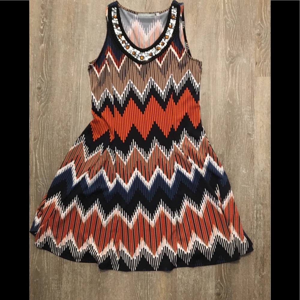 NY Collection Sparkly sleeveless dress S